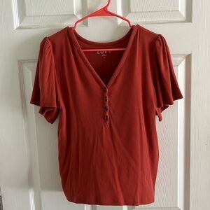 Flutter Sleeve LOFT Tee